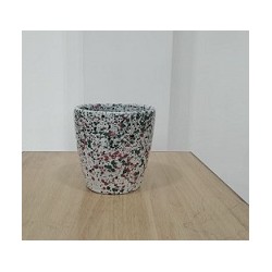 GW-06 Polo Rose 5" Hand Made Flower Pot