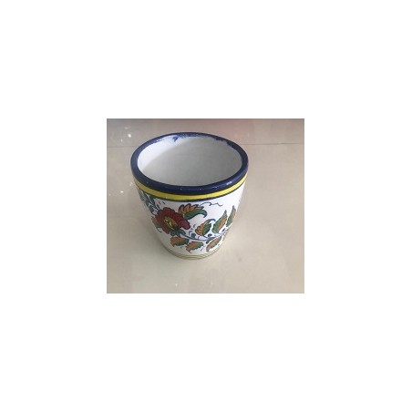 GW-06 Polo Rose 5" Hand Made Flower Pot